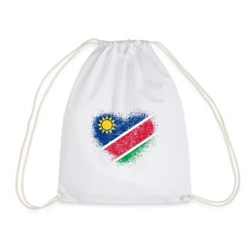 Namibia - Turnbeutel - Weiß - Vorne
