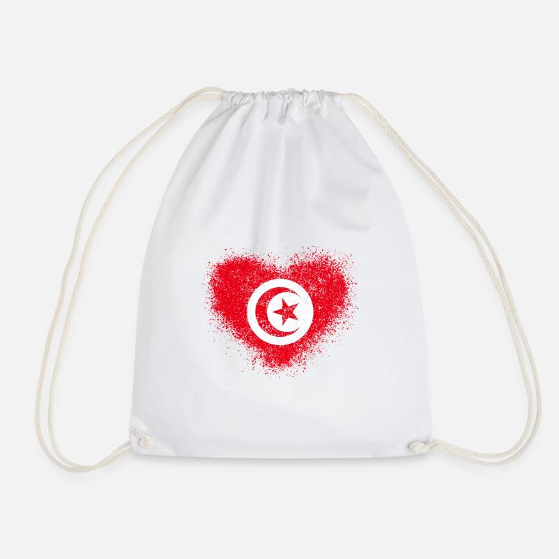 Tunisie - Sac de sport léger - blanc