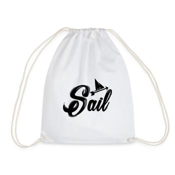 sail - Sac de sport léger - blanc - Devant