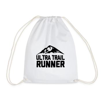trail running - Turnbeutel - Weiß - Vorne