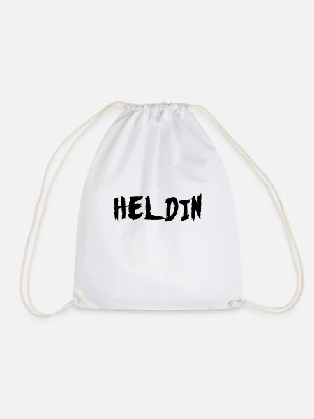 Heldin - Turnbeutel - Weiß