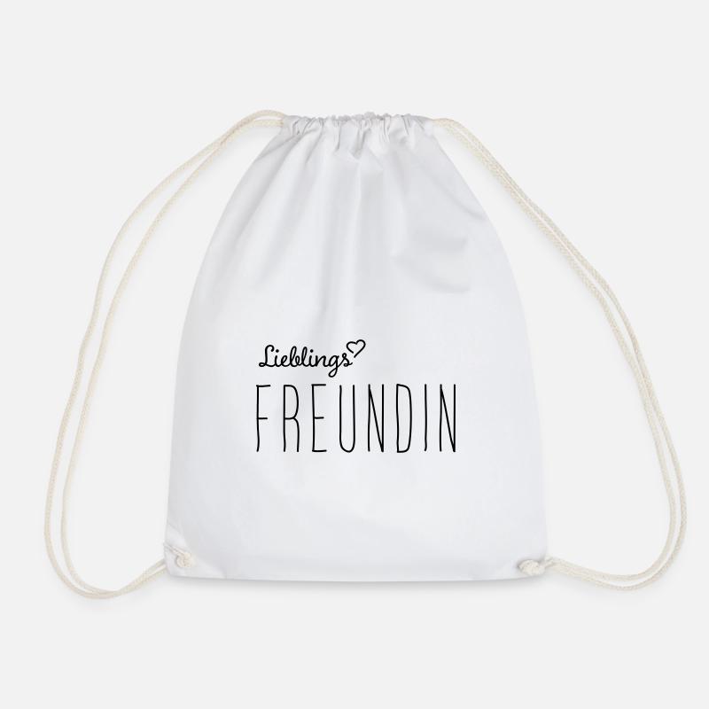 Lieblingsfreundin - Turnbeutel - Weiß