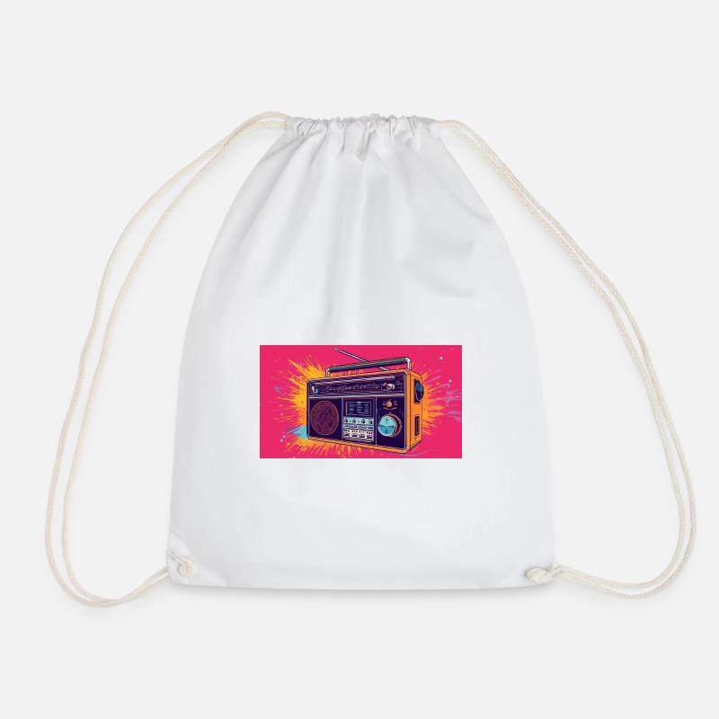 Cool Radio - Sac de sport léger - blanc
