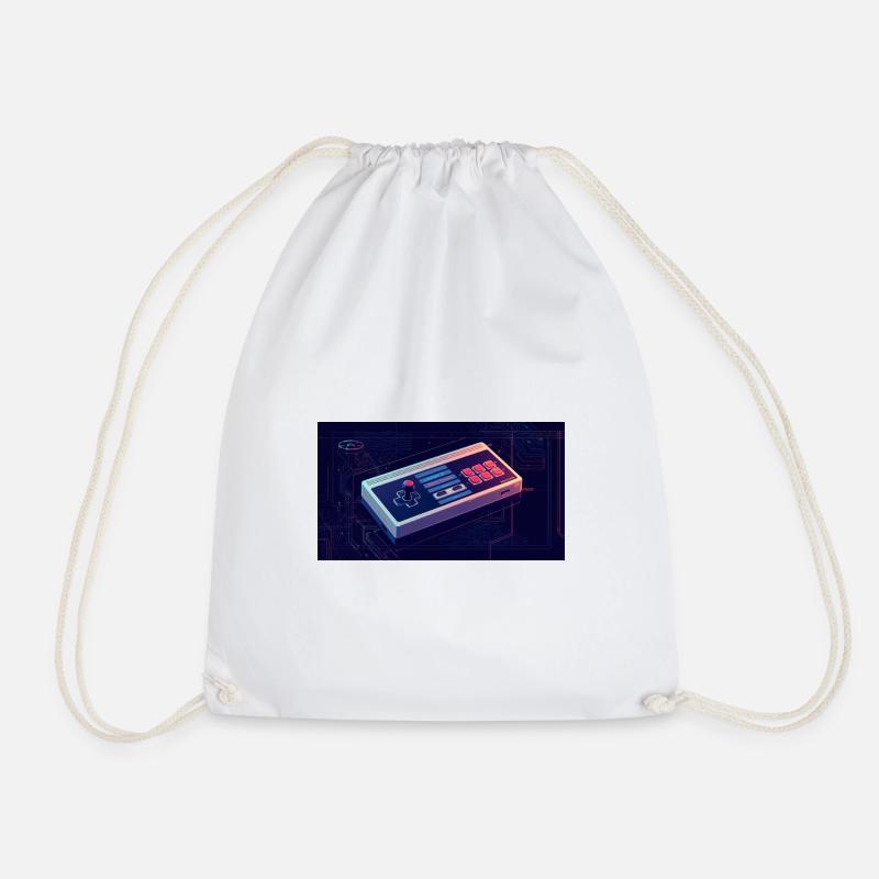 Console 80 - Drawstring Bag - white