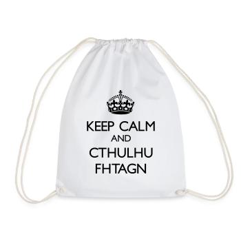Cthulhu Fhtagn - Sac de sport léger - blanc - Devant