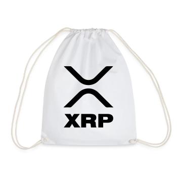 xrp_logo - Turnbeutel - Weiß - Vorne