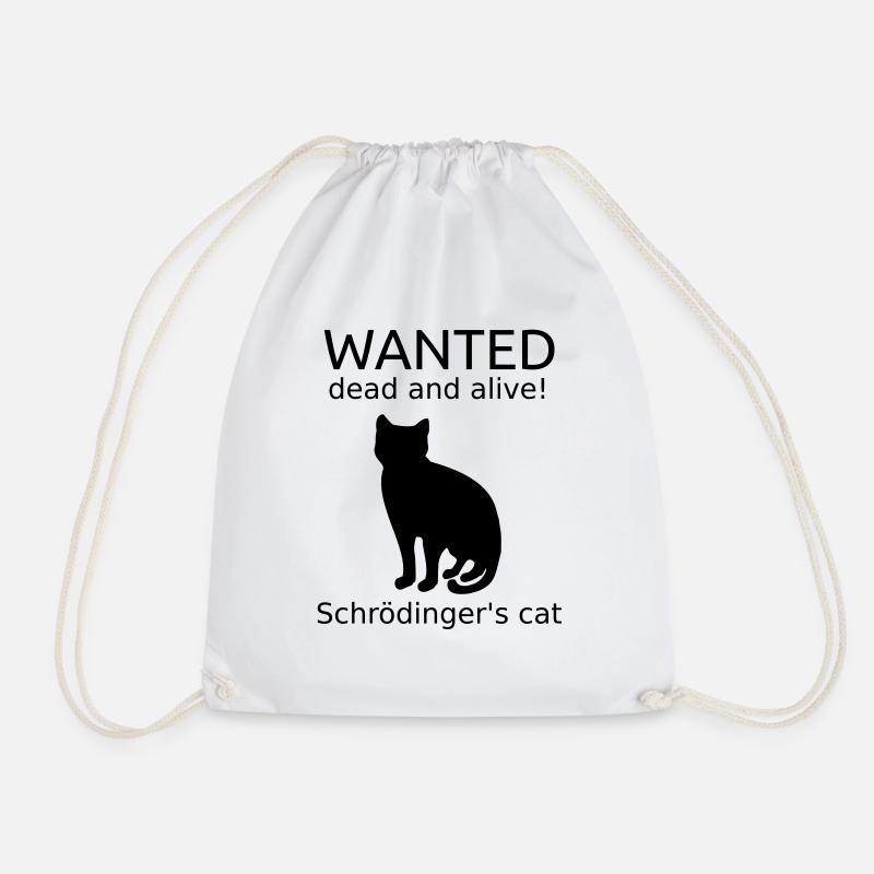 Schrödingers Katze - Turnbeutel - Weiß