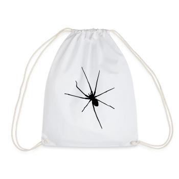 araignée spider halloween insect arac vintage - Sac de sport léger - blanc - Devant