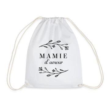 Mamie d'amour - Sac de sport léger - blanc - Devant