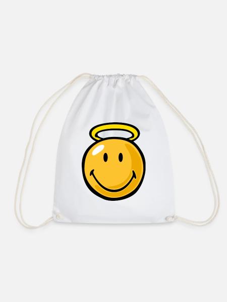 Smiley good - Turnbeutel - Weiß