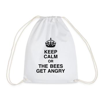 Beekeeping Beekeeper Bee Imker Apiculture - Drawstring Bag - white - Front