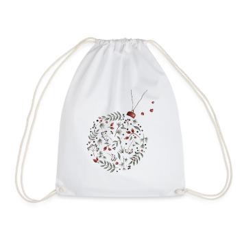 Bauble - Drawstring Bag - white - Front