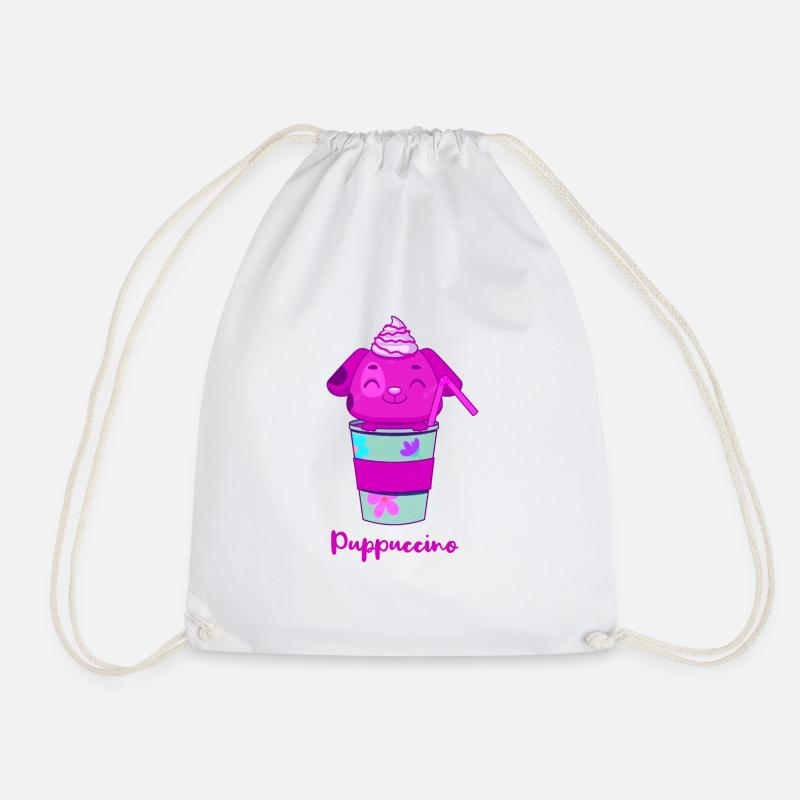 Puppuccino - Turnbeutel - Weiß
