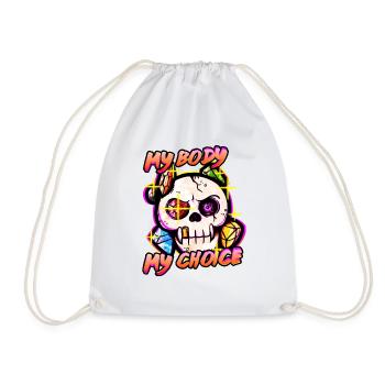 MonCorpsMonChoix - Sac de sport léger - blanc - Devant