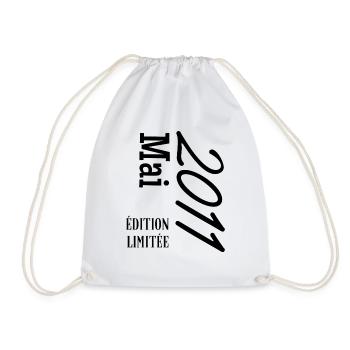 limited edition May 2011 - Drawstring Bag - white - Front