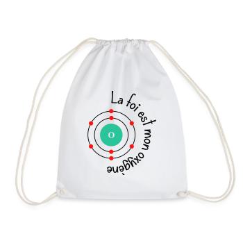 Foi oxygène - Sac de sport léger - blanc - Devant