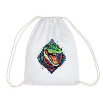 Primal Power - Drawstring Bag - white - Front