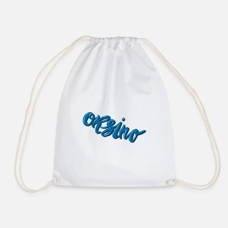 Orsino - Drawstring Bag - white