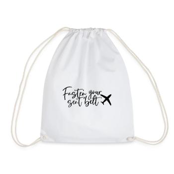 Jeûner votre ceinture - Sac de sport léger - blanc - Devant