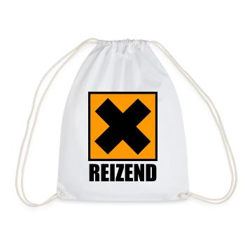 Charme / Chimie / Symbole de la conduite - Sac de sport léger - blanc - Devant