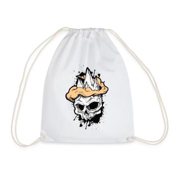 Crâne de montagne - Chemise d'escalade - Sac de sport léger - blanc - Devant