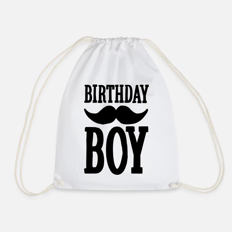 Birthday Boy Hipster - Turnbeutel - Weiß