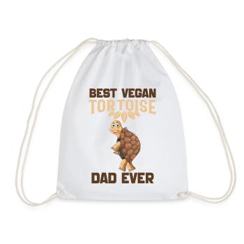 Tortoises - Drawstring Bag - white - Front