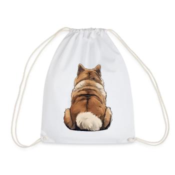 Akita - Sac de sport léger - blanc - Devant