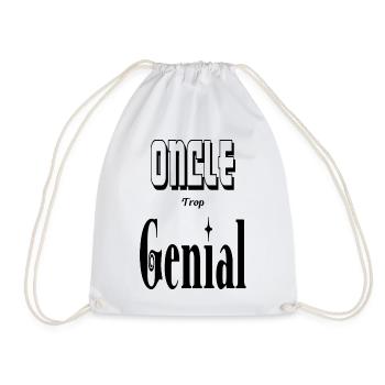 Oncle Trop Génial Tonton - Sac de sport léger - blanc - Devant