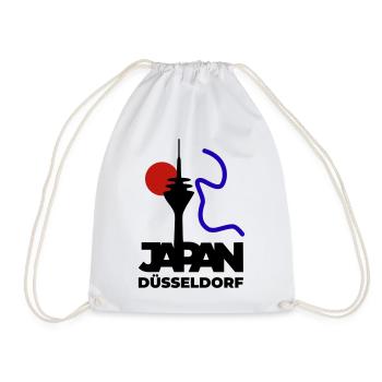 Le Japon se rend à Düsseldorf - Sac de sport léger - blanc - Devant