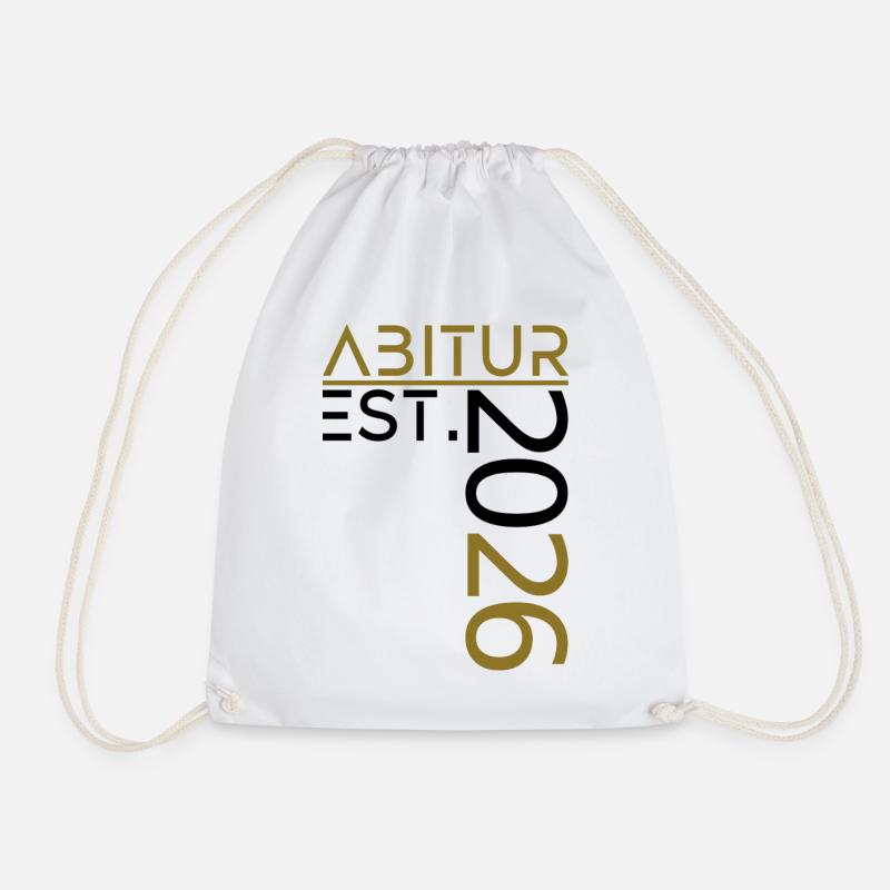 Abitur 2026 - Turnbeutel - Weiß