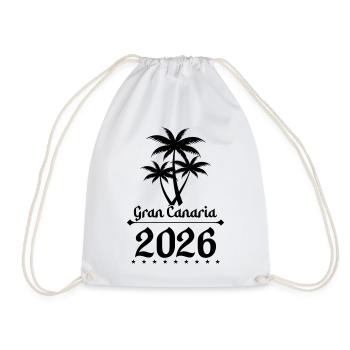 Grande Canarie 2026 - Sac de sport léger - blanc - Devant