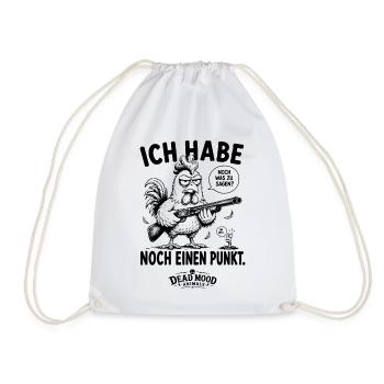 Lustiger Meeting Spruch | Business Büro Humor - Turnbeutel - Weiß - Vorne