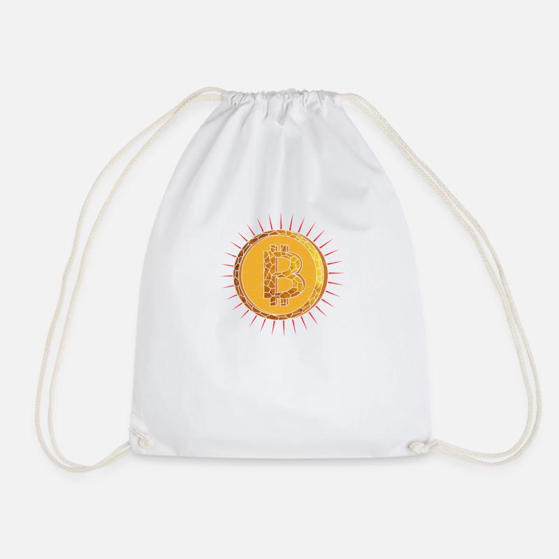 Bitcoin - Turnbeutel - Weiß