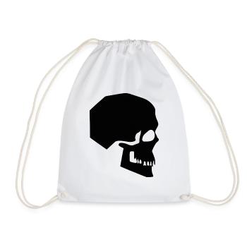 Symbole de la mort - Sac de sport léger - blanc - Devant