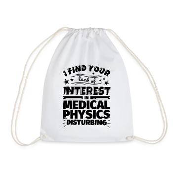 Physique médicale Drôle de cadeau - Sac de sport léger - blanc - Devant