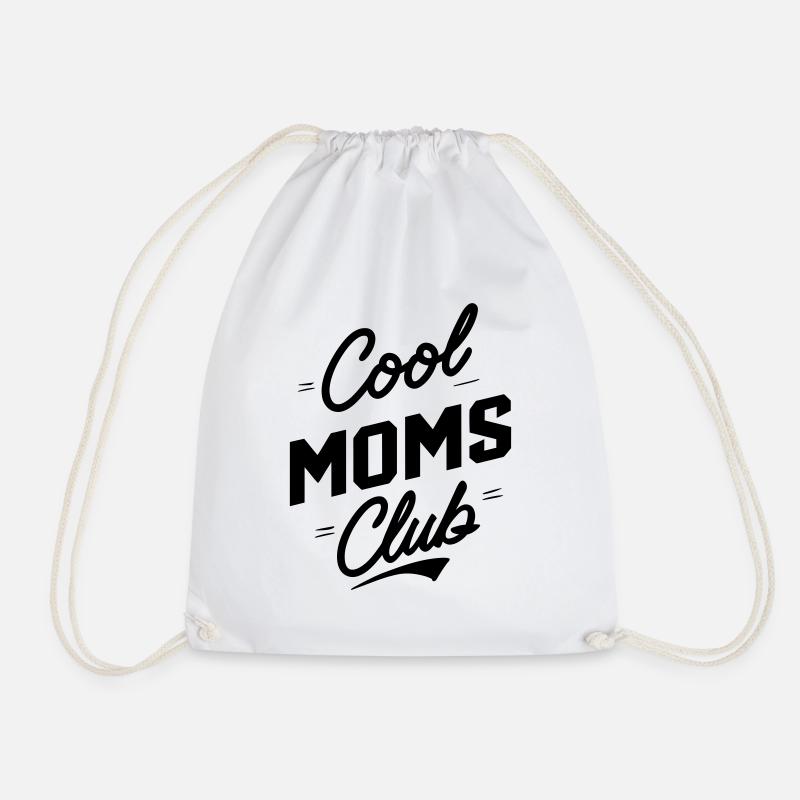Cooler Moms Club - Turnbeutel - Weiß