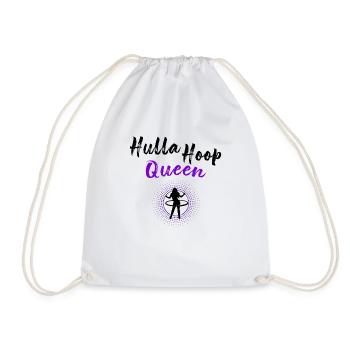 Hulla Hoop Queen - Laissez vos hanches tourner en rond - Sac de sport léger - blanc - Devant