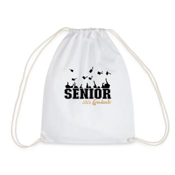 College Graduation 23 - Senior 2023 Graduate - Drawstring Bag - white - Front
