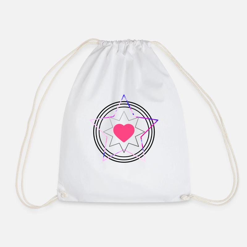 My Design - Drawstring Bag - white