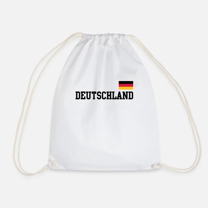 Drapeau de l’Allemagne - Allemagne Allemagne - Sac de sport léger - blanc