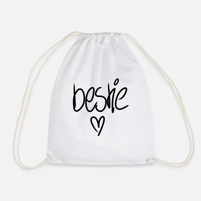 Bestie - Turnbeutel - Weiß
