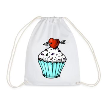 Cupcake - Sac de sport léger - blanc - Devant