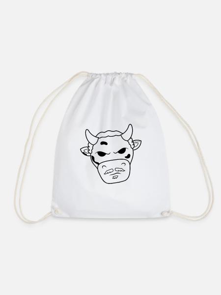 GodFather Cow - Turnbeutel - Weiß