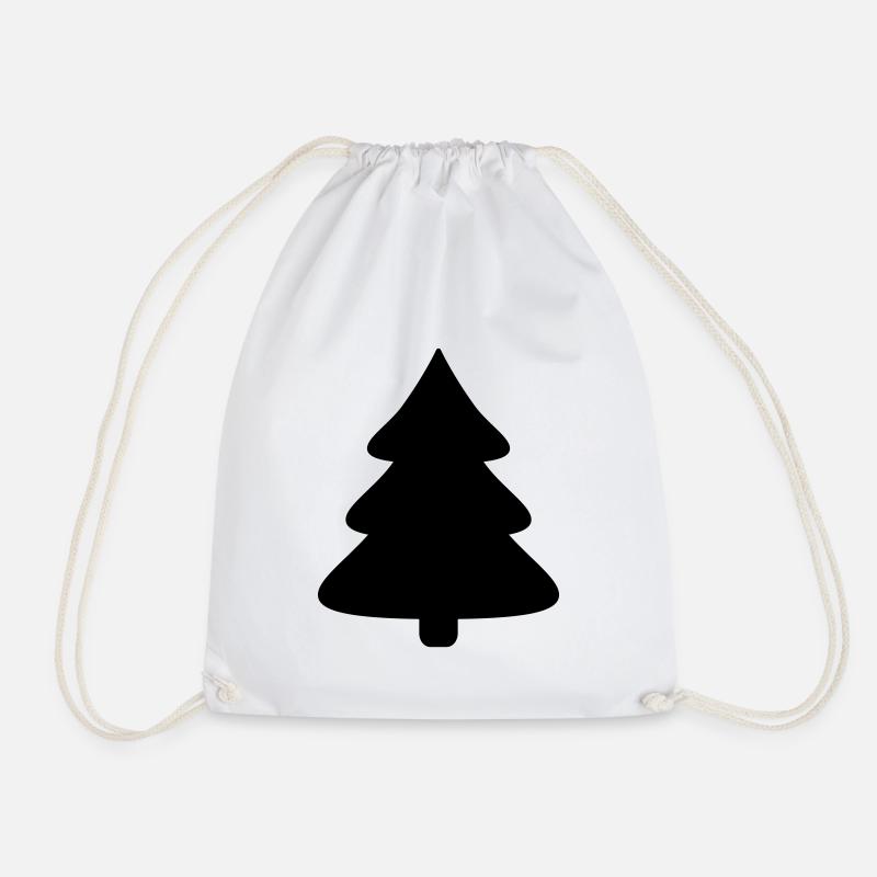 Tannenbaum - Turnbeutel - Weiß