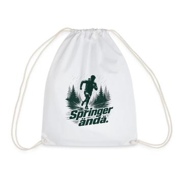 Running Hiver Suède - Springer Ändå Motivation - Sac de sport léger - blanc - Devant