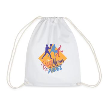 Padel Maman Joueur de Padel Padelennis Mama Mère - Sac de sport léger - blanc - Devant