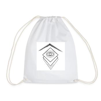 Illustration cool d’Illuminati - Sac de sport léger - blanc - Devant