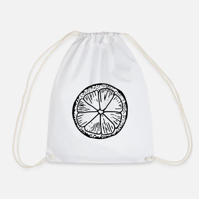 Citron - Sac de sport léger - blanc