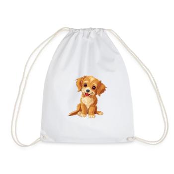 Chien Dog Lovers Chiens - Sac de sport léger - blanc - Devant